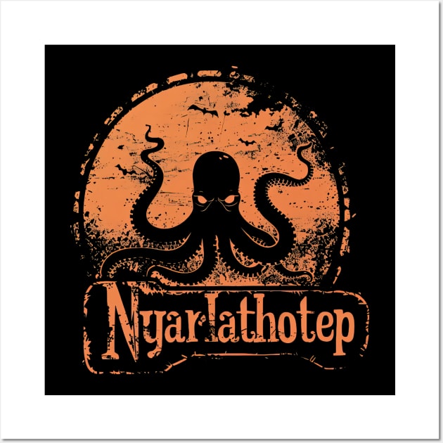 Nyarlathotep logo Wall Art by obstinator